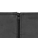 zip up full sleeve arm restraint black - galeria 4