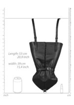 zip up full sleeve arm restraint black - galeria 10