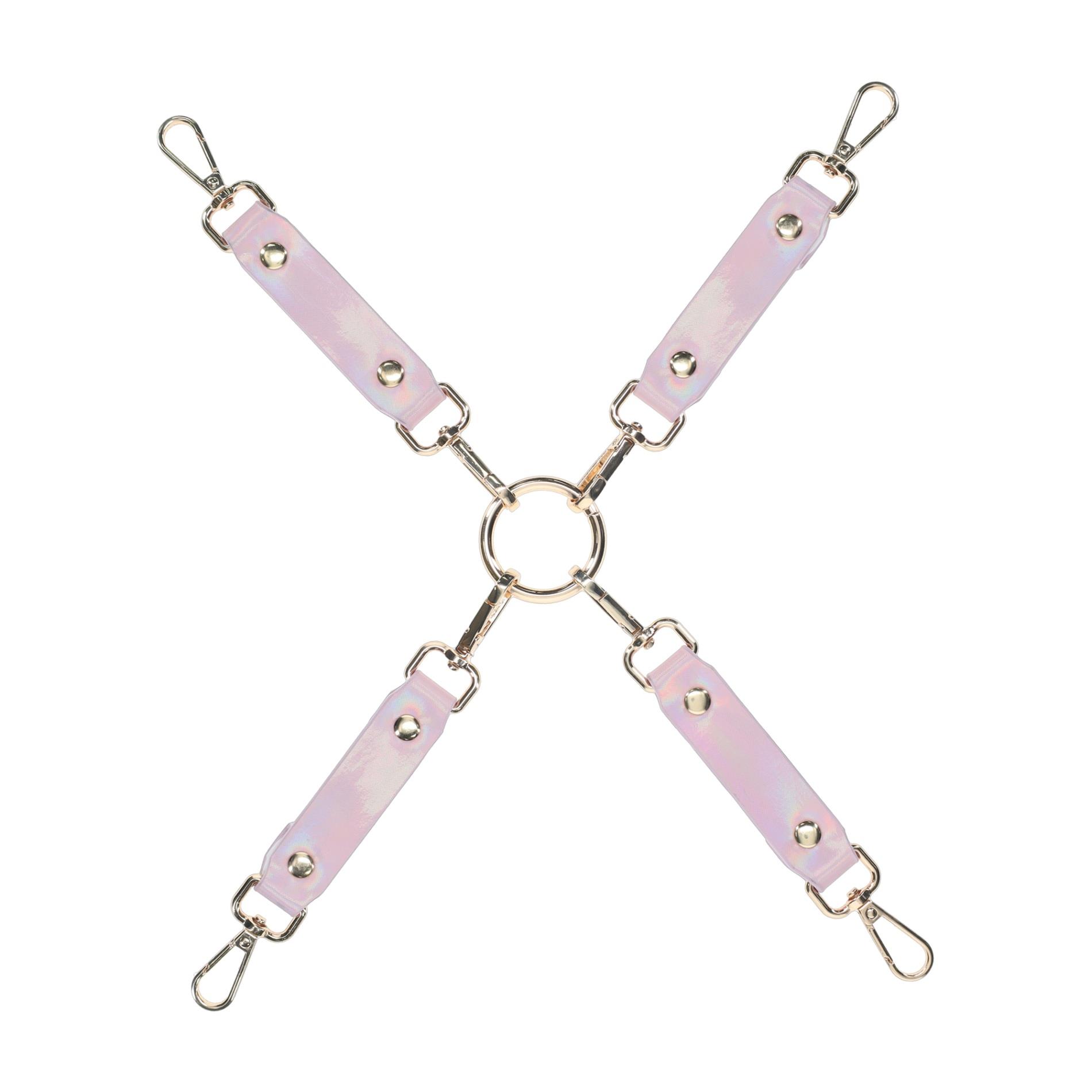 36-OU984PNK_01 Paris Collection - Hogtie Connectors - Pink - obrazek 1