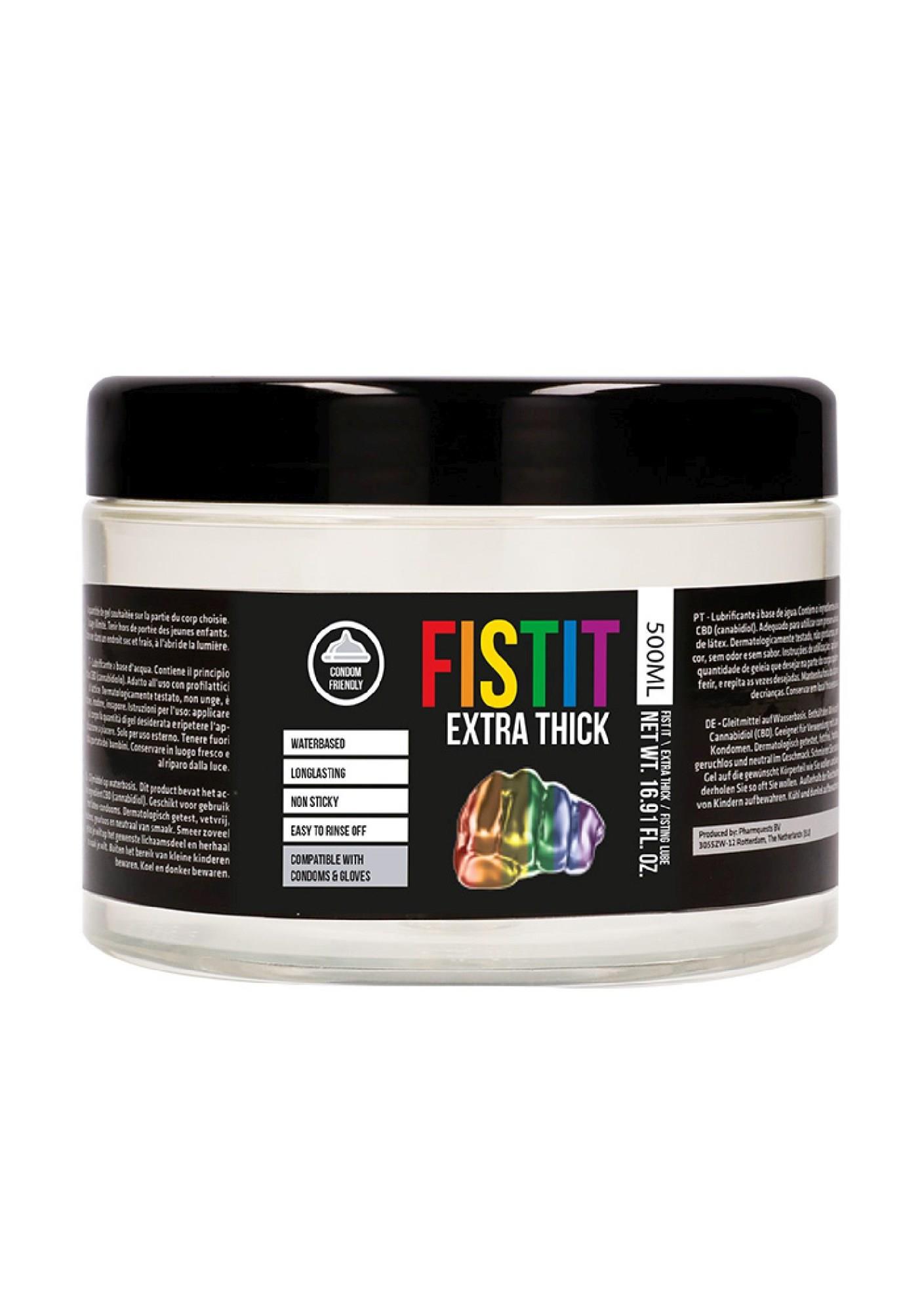 36-PHA275 Fist It - Extra Thick - Rainbow - 500 ml - obrazek 1
