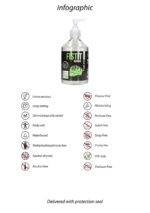 natural water based lubricant 17 fl oz 500 ml pump - galeria 2