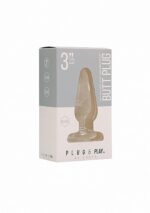 butt plug basic 3 inch glass - galeria 1