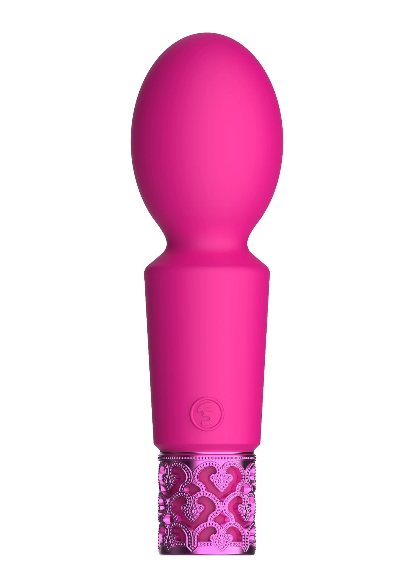 36-ROY008PNK Brilliant - Rechargeable Silicone Bullet - Pink - obrazek 1