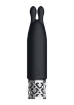 twinkle rechargeable silicone bullet black - zdjęcie produktu