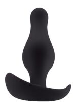 butt plug with handle medium black - galeria 2