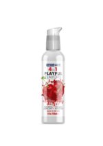 4 in 1 lubricant with poppin wild cherry flavor 4 fl oz 118 ml - zdjęcie produktu