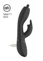 nilo pinpoint rotating g spot rabbit black - galeria 9