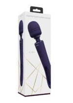 vive kiku rechargeable double ended wand with innovative g spot flapping stimulator purple - galeria 2