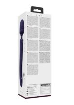 vive kiku rechargeable double ended wand with innovative g spot flapping stimulator purple - galeria 3