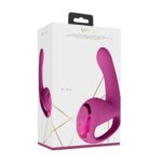 riko rechargeable triple action thumper with advanced finger motion pulse wave stimulator pink - galeria 1