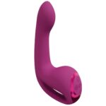 riko rechargeable triple action thumper with advanced finger motion pulse wave stimulator pink - galeria 5