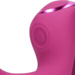 riko rechargeable triple action thumper with advanced finger motion pulse wave stimulator pink - galeria 7