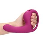 riko rechargeable triple action thumper with advanced finger motion pulse wave stimulator pink - galeria 10