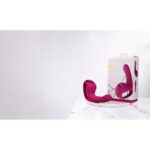riko rechargeable triple action thumper with advanced finger motion pulse wave stimulator pink - galeria 11