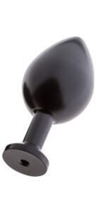 malesation alu plug with suction cup medium black - galeria 3