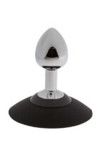 malesation alu plug with suction cup small chrome - galeria 1