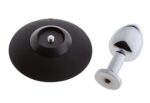 malesation alu plug with suction cup small chrome - galeria 2