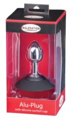 malesation alu plug with suction cup small chrome - galeria 5