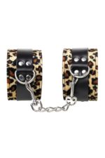 anonymo handcuffs pu leather print 27 cm - galeria 3