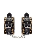 anonymo handcuffs pu leather print 27 cm - galeria 4