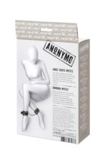 anonymo handcuffs pu leather print 27 cm - galeria 9