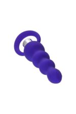 todo by toyfa anal plug twisty silicone purple 14 cm o 3 2 cm - galeria 2