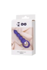 todo by toyfa anal plug twisty silicone purple 14 cm o 3 2 cm - galeria 5