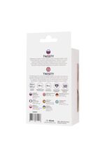 todo by toyfa anal plug twisty silicone purple 14 cm o 3 2 cm - galeria 6