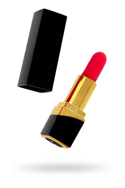 mini vibrator flovetta by toyfa pansies abs plastic black 9 cm - zdjęcie produktu