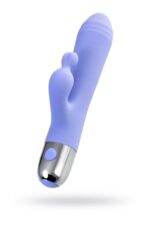 vibrator with clitoral stimulation flovetta crocus silicone purple 17 5 cm - zdjęcie produktu