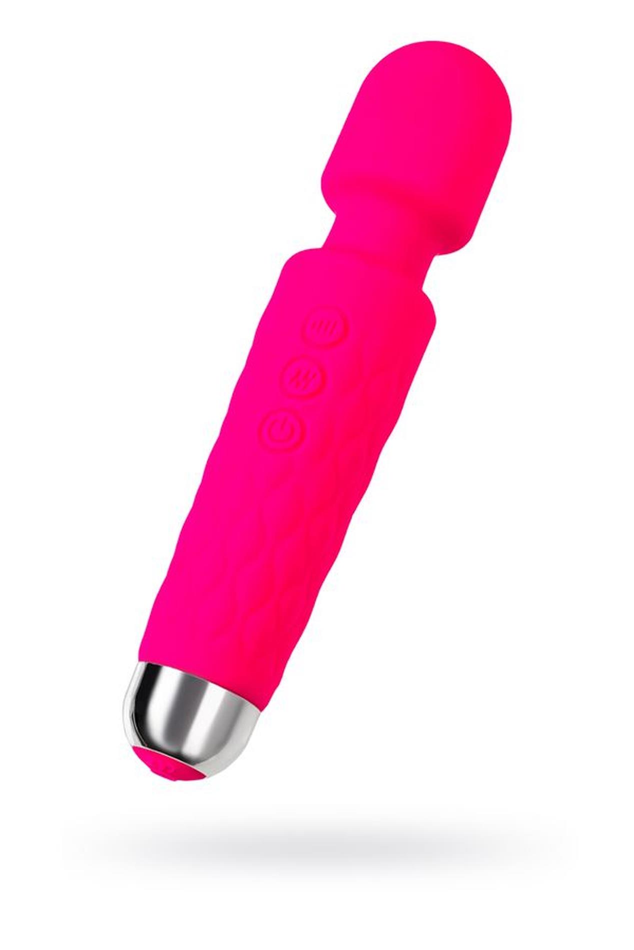 39-457713_01 Flovetta Peony Vibrating massager, silicone, pink, 20.5 cm - obrazek 1