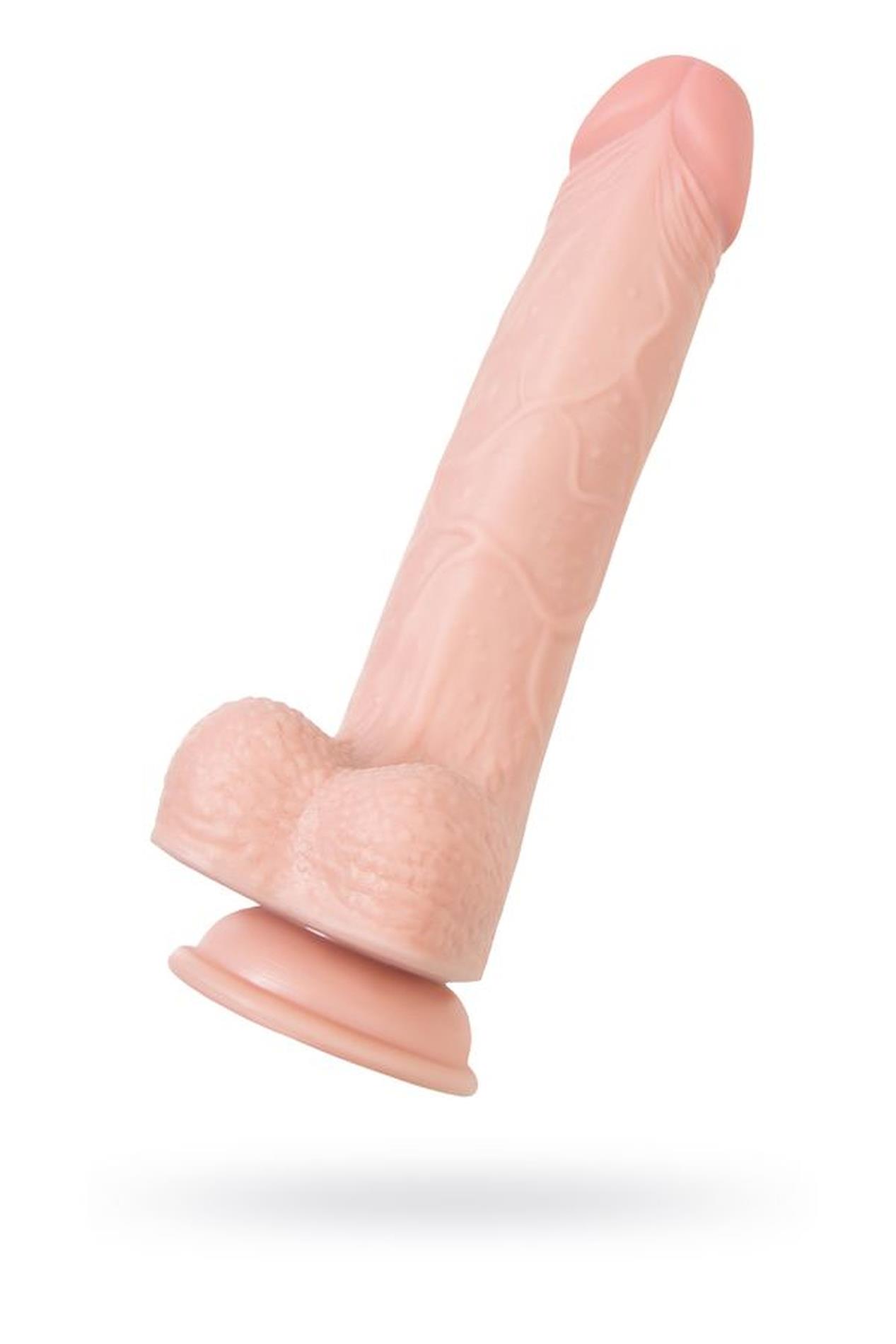 39-583007_01 My Babe My Darling Realistic Dildo, TPE, Nude, 22 cm - obrazek 1