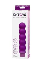 a toys vibrator silicone purple 17 cm 2 - zdjęcie produktu