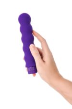 a toys vibrator silicone purple 17 cm 2 - galeria 5