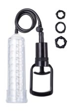 a toys penis pump pvc transparent 23 5 cm - galeria 1