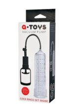 a toys penis pump pvc transparent 23 5 cm - galeria 2