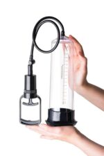 a toys penis pump pvc transparent 27 5 cm 3 cock rings included - galeria 2