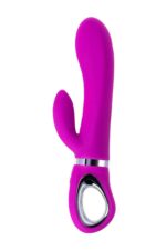 jos joly vibrator with clitoral stimulator with wow mode silicone fuchsia 19 6 cm - galeria 3