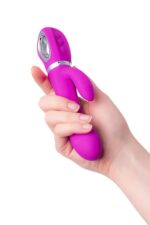 jos joly vibrator with clitoral stimulator with wow mode silicone fuchsia 19 6 cm - galeria 7