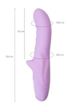 jos jrotator vibrator merry gor silicone purple 20 7 cm - galeria 4