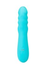 jos vibrator rotator with clitoral stimulation jos merry swi silicone blue 20 7 cm - galeria 2