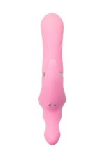 jos vibrator with clitoral stimulator jos twistme silicone pink 19 5 cm - galeria 1