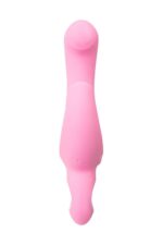 jos vibrator with clitoral stimulator jos twistme silicone pink 19 5 cm - galeria 2