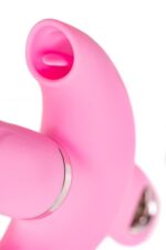 jos vibrator with clitoral stimulator jos twistme silicone pink 19 5 cm - galeria 11