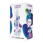 dildo al lusty jelly clear - galeria 1