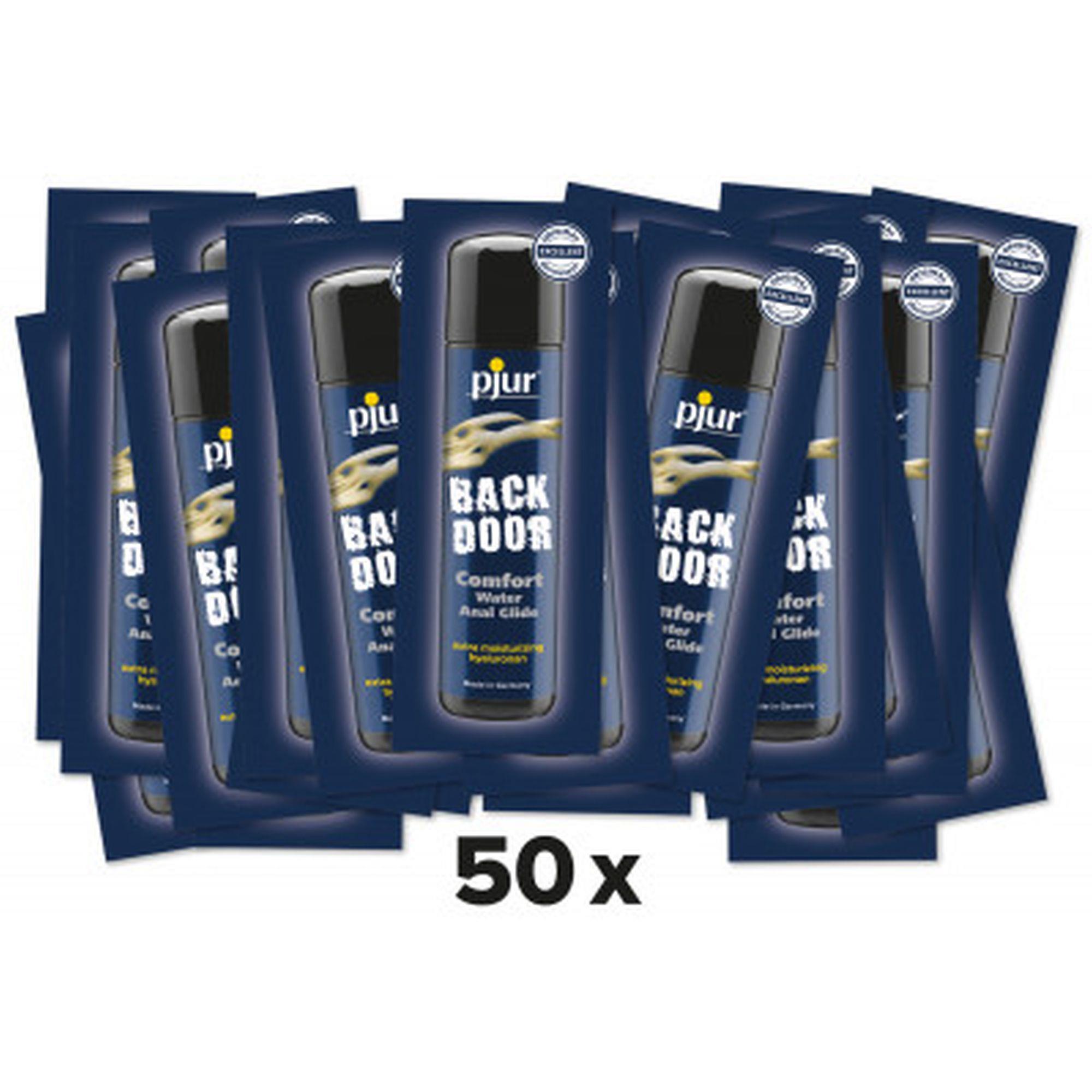 40-11910-01 Żel-pjur Backdoor Comfort glide 2ml.-waterbased lubricant with hyaluronan - 50 sztuk - obrazek 1