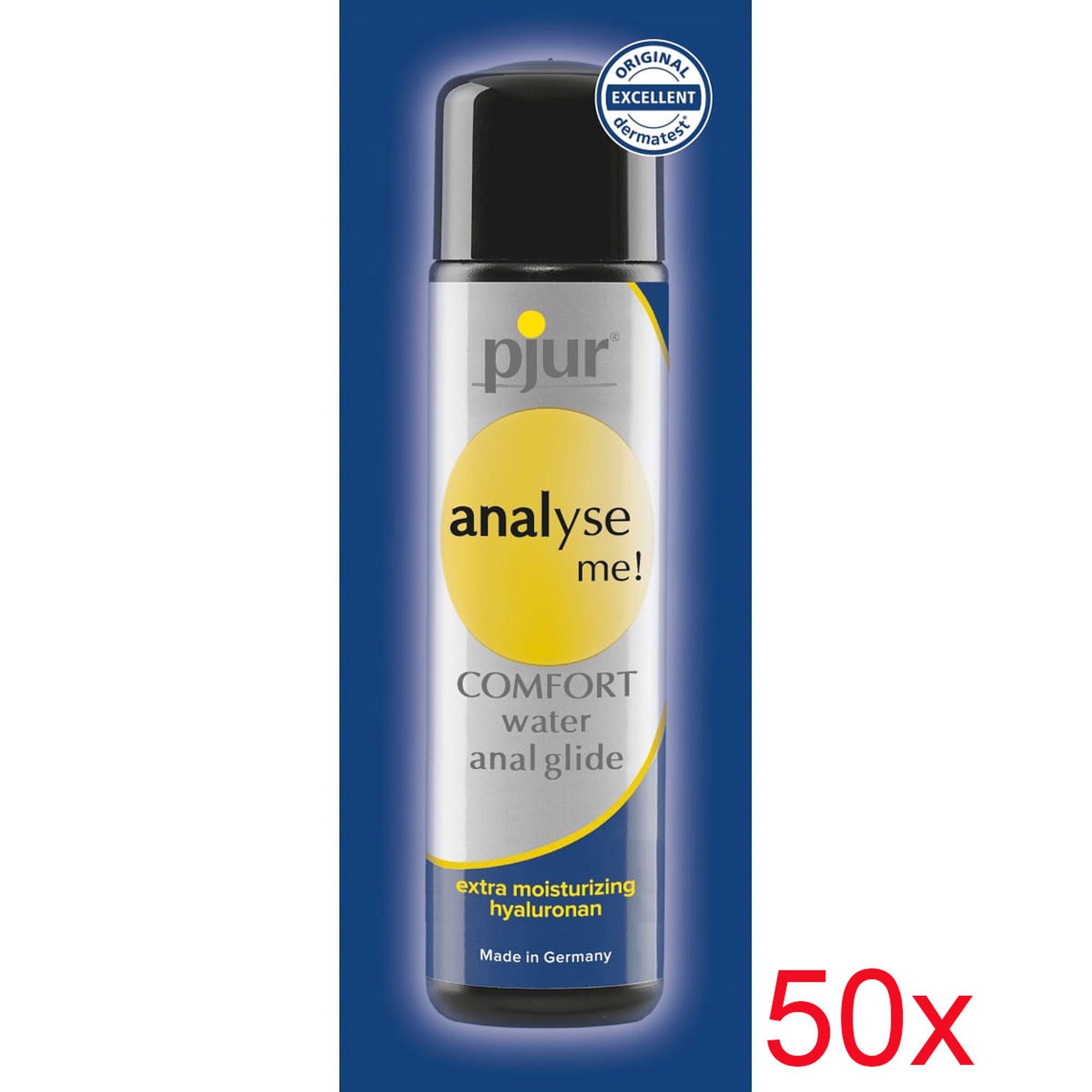 40-11950-01 zel pjur analyse me comfort glide 2 ml 50 sztuk - zdjęcie produktu
