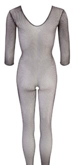 bodystocking evelynae otwarte czarne s l - galeria 5