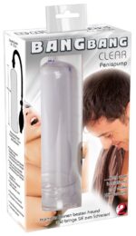 bang bang penis pump clear - zdjęcie produktu