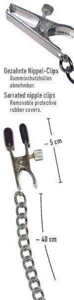 boob chain nipple clamps sx - galeria 2